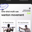 compact doorway pull-up bar for home gym and small spaces