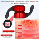 Red light therapy knee pad used at home for daily knee recovery routine