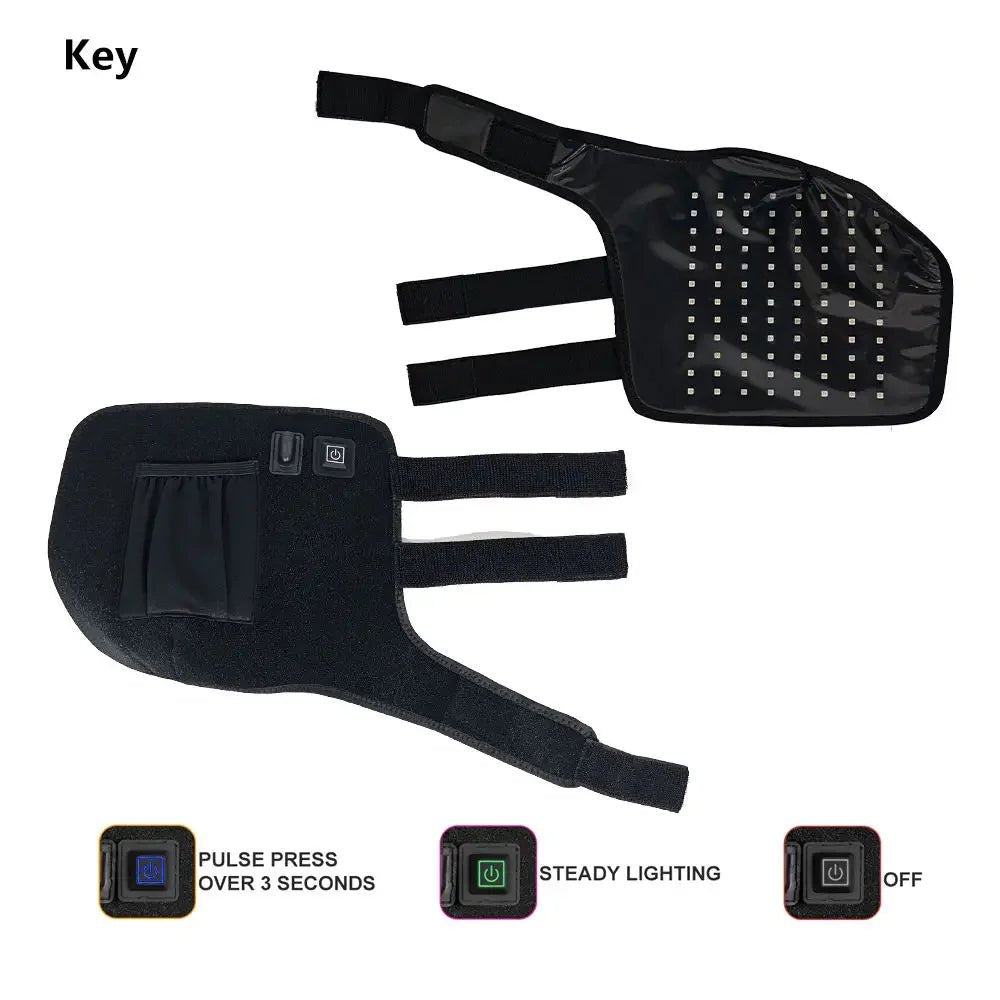 flexible infrared light therapy pad for horses fitting hooves legs and joints