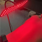 Infrared and red light exposure panel used in home recovery setups
