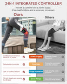 Light therapy knee device designed for recovery and stiffness support