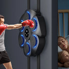 Boxing accuracy training wall target with LED lights for precise punches and boxing drills at home