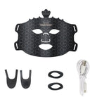 LED facial mask available in different color designs and finishes