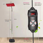 LED therapy panel emitting red and infrared light for tissue support
