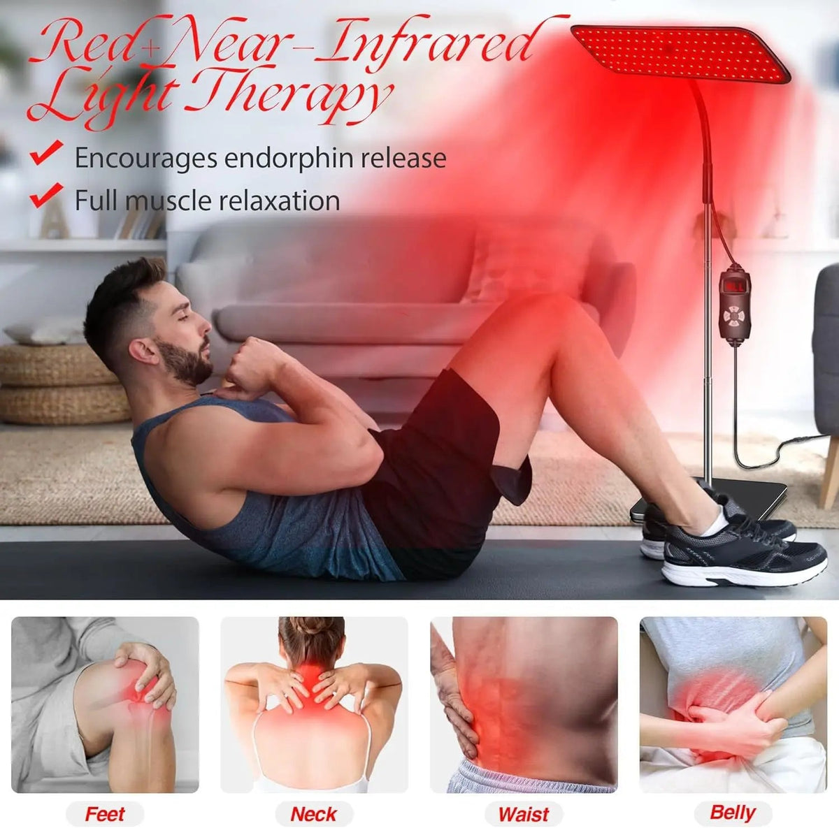 Light therapy panel setup for daily recovery and wellness routines

