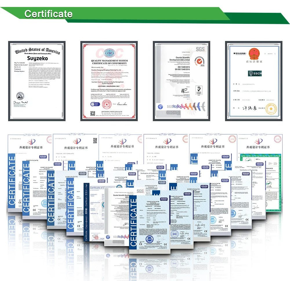 Minimalist setup showing hydrogen inhalation machine on clean surface
