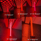Multi-spectrum red light therapy panel designed for recovery skin and tissue support
