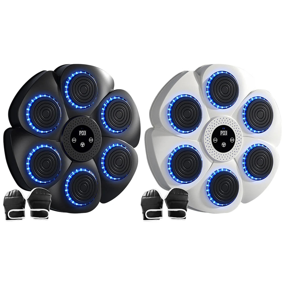 Home boxing cardio workout using music boxing machine for fat burning and endurance training
TITLE: