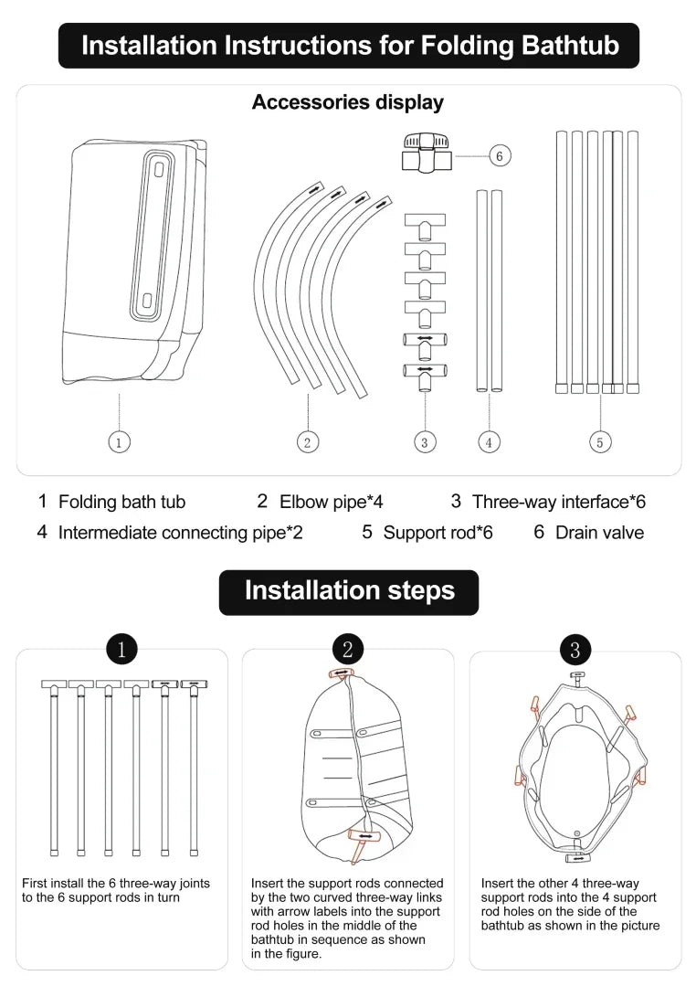Foldable ice bath tub designed for portable cold plunge use
