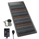 Internal layers of PEMF infrared heating therapy mattress with gemstones, nano charcoal and heating resistors