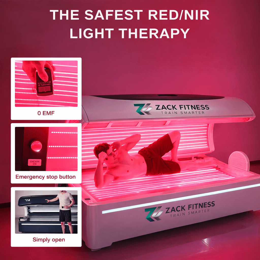 Red Light Therapy Bed 5500W Full Body System for Professional Use