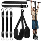 pull up assist band with waist belt for assisted pull up training
2