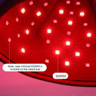 Hair wellness cap using dual wavelength red and near-infrared light
