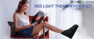 How to use red light therapy foot wrap step by step