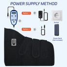 Adjustable red light therapy foot wrap design for targeted foot treatment