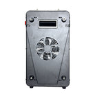 Irradiance distribution chart for red light therapy panel at different distances
