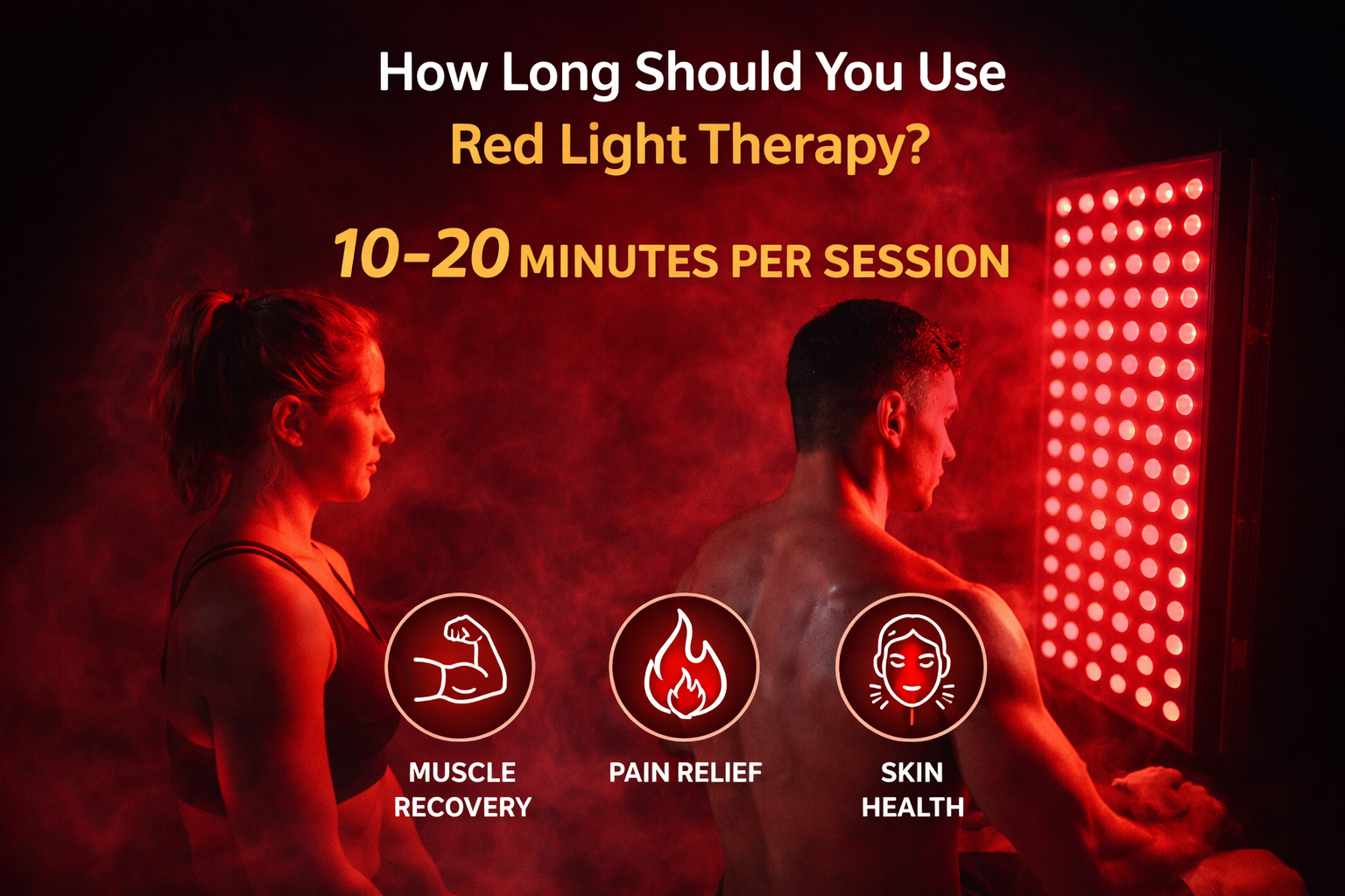 modern red light therapy setup used in a wellness environment for recovery and skin revitalization
