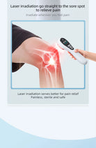 650nm & 808nm Red Light Therapy Laser Device – Pain & Recovery Tool - Zack Fitness