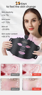 UBilli 7-Color LED Facial Mask – Red Light Therapy for Skin & Wrinkles - Zack Fitness