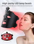 UBilli 7-Color LED Facial Mask – Red Light Therapy for Skin & Wrinkles - Zack Fitness