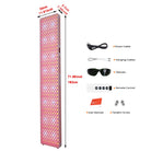 IDEAREDLIGHT RLPRO Red Light Panel – 9 Wavelength Full Body Therapy - Zack Fitness