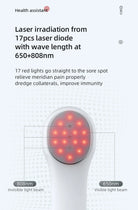 650nm & 808nm Red Light Therapy Laser Device – Pain & Recovery Tool - Zack Fitness