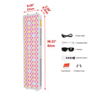 IDEAREDLIGHT RLPRO Red Light Panel – 9 Wavelength Full Body Therapy - Zack Fitness