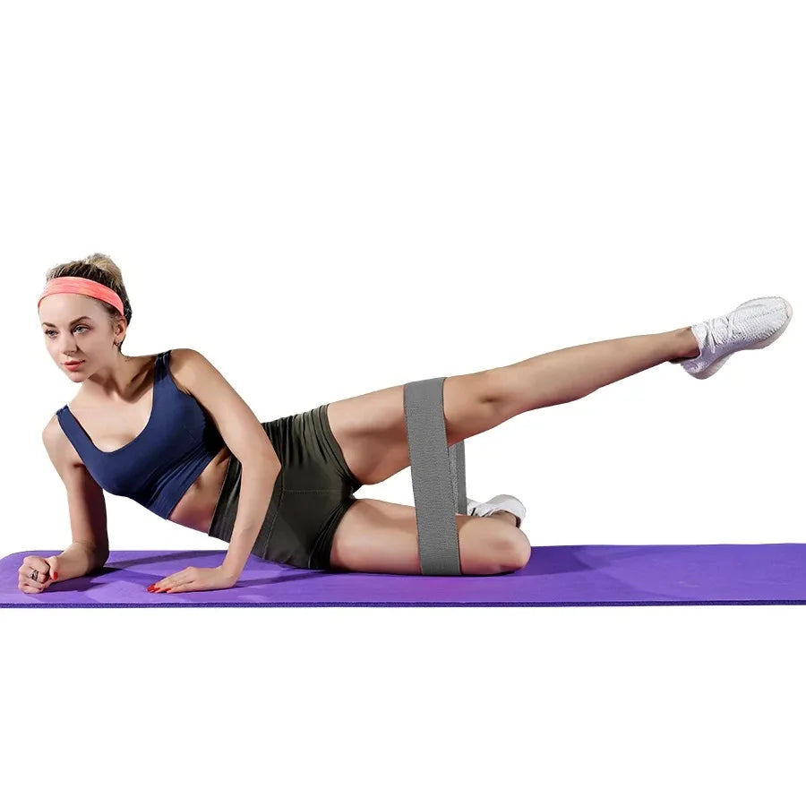 Glute Resistance Bands – Fabric Hip Booty Bands for Squats & Legs - Zack Fitness