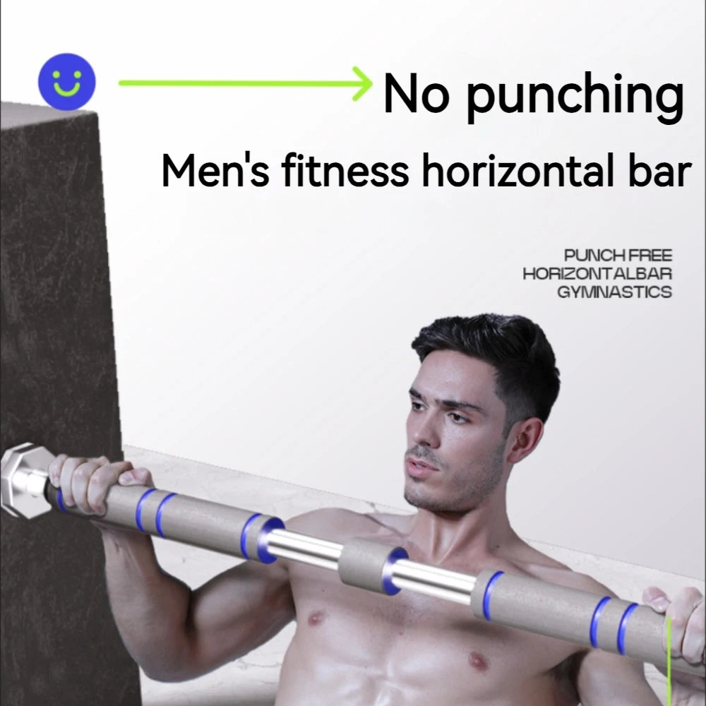 Telescopic Doorway Pull-Up Bar – Adjustable Non-Slip Chin-Up Bar for Home Strength Training (Men & Women) - Zack Fitness
