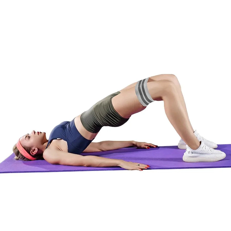 Glute Resistance Bands – Fabric Hip Booty Bands for Squats & Legs - Zack Fitness