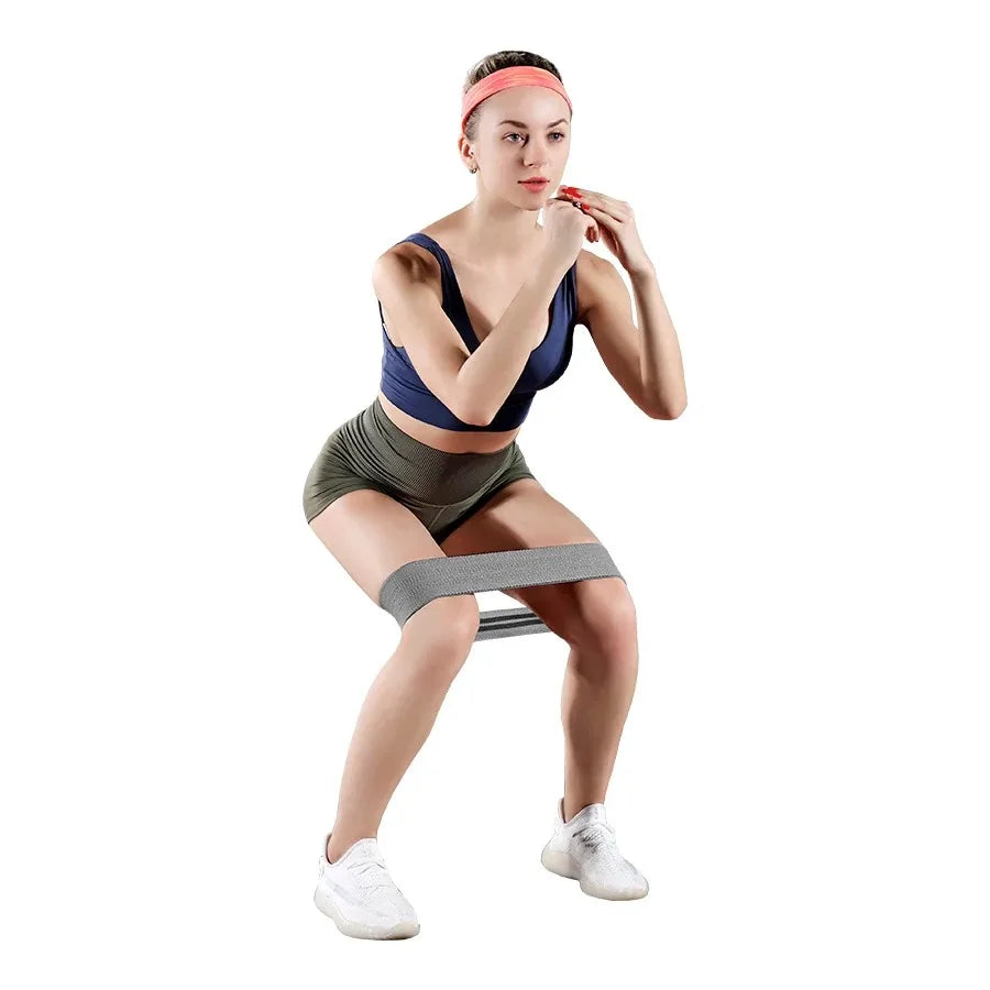 Glute Resistance Bands – Fabric Hip Booty Bands for Squats & Legs - Zack Fitness