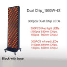 Dual Chip Red Light Therapy Panel 630nm 850nm – Face & Body Care - Zack Fitness