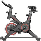 Silent Power Spin Bike dimensions showing compact space saving design suitable for home gyms and apartments