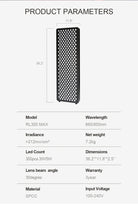 630nm 660nm 810nm 830nm 850nm led pdt infrared light therapy lamp full body 1500w led red light therapy panel device - Zack Fitness