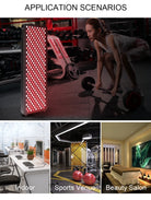 630nm 660nm 810nm 830nm 850nm led pdt infrared light therapy lamp full body 1500w led red light therapy panel device - Zack Fitness
