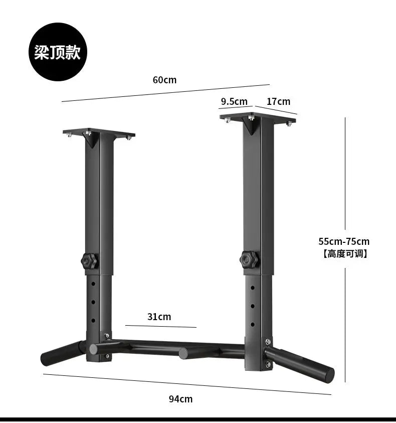 wall mounted pull up bar with sandbag rack home gym