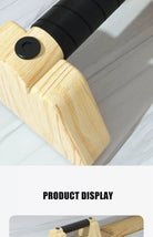 Shoulder and core stability training using wooden push up bars