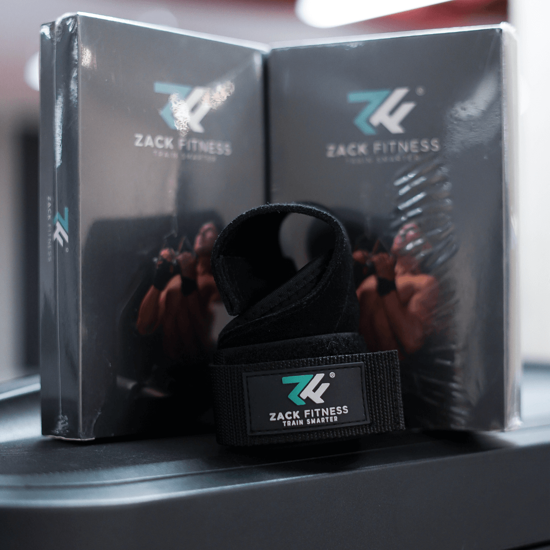 Wrist straps suitable for gym and home strength training setups in the UK