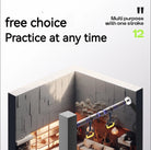 core and abdominal training using a doorway pull-up bar at home