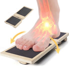 wooden ankle balance trainer used for foot and ankle stability exercises
