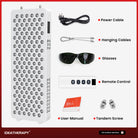 infrared LED panel for deep muscle stimulation and recovery support device