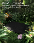 grounding sleep mat helping reduce tension and improve rest quality