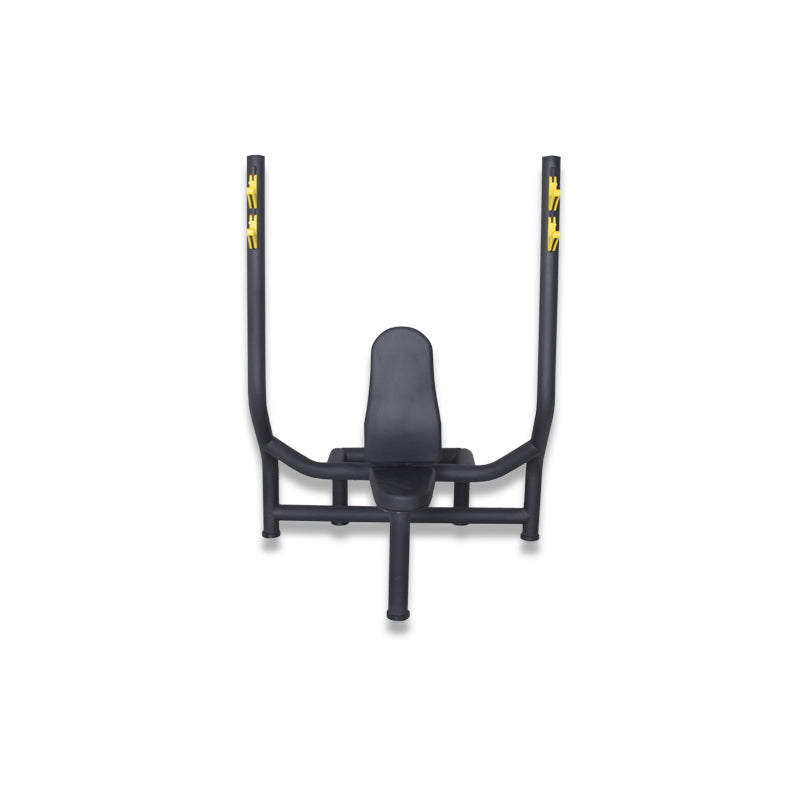 Discovery DB520 Shoulder Bench Press by ESCOOL, commercial gym equipment at Zack Fitness, manufacturer view 1