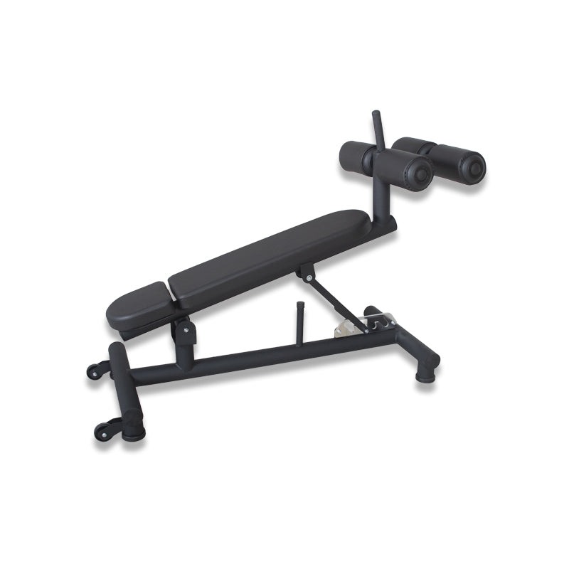 Discovery DB560-2 Adjustable Crunch Bench by ESCOOL, commercial gym equipment at Zack Fitness, manufacturer view 1