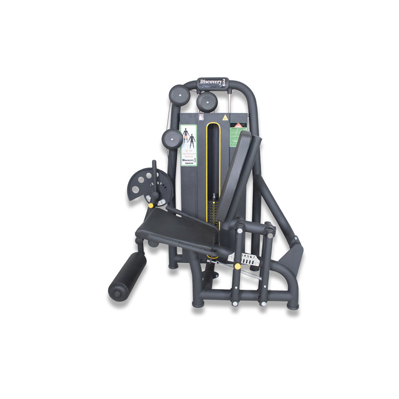 Discovery DC100 Leg Extension Machine by ESCOOL, commercial gym equipment at Zack Fitness, manufacturer view 1