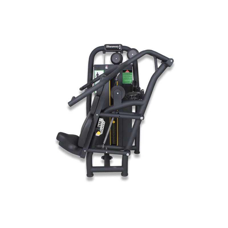 Discovery DC20 Shoulder Press Machine by ESCOOL, commercial gym equipment at Zack Fitness, manufacturer view 2