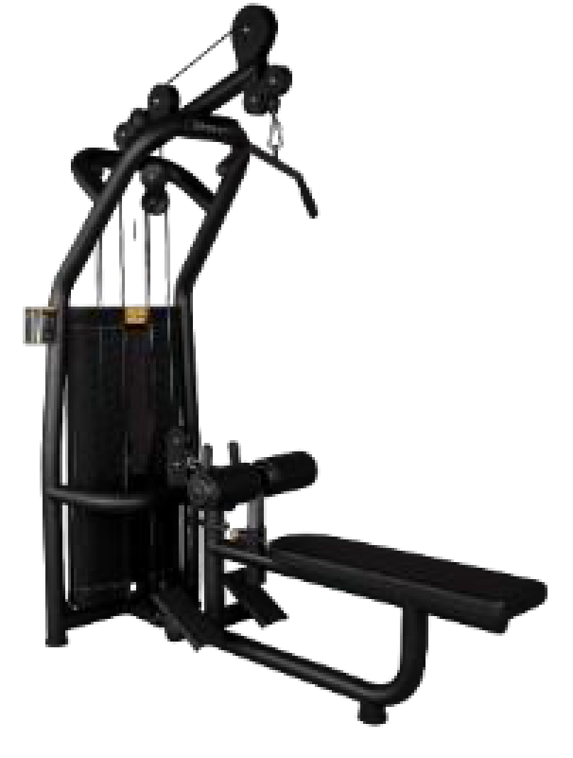 Discovery DC40-1 Lat Pulldown & Row Combo by ESCOOL, commercial gym equipment at Zack Fitness, manufacturer view 1