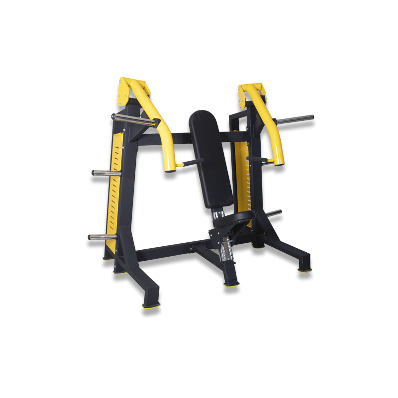 Freeweight FS10-2 Incline Chest Press Machine by ESCOOL, commercial gym equipment at Zack Fitness, manufacturer view 1
