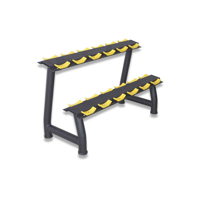 Freeweight FB610-1 Dumbbell Rack 6pair by ESCOOL, commercial gym equipment at Zack Fitness, manufacturer product image