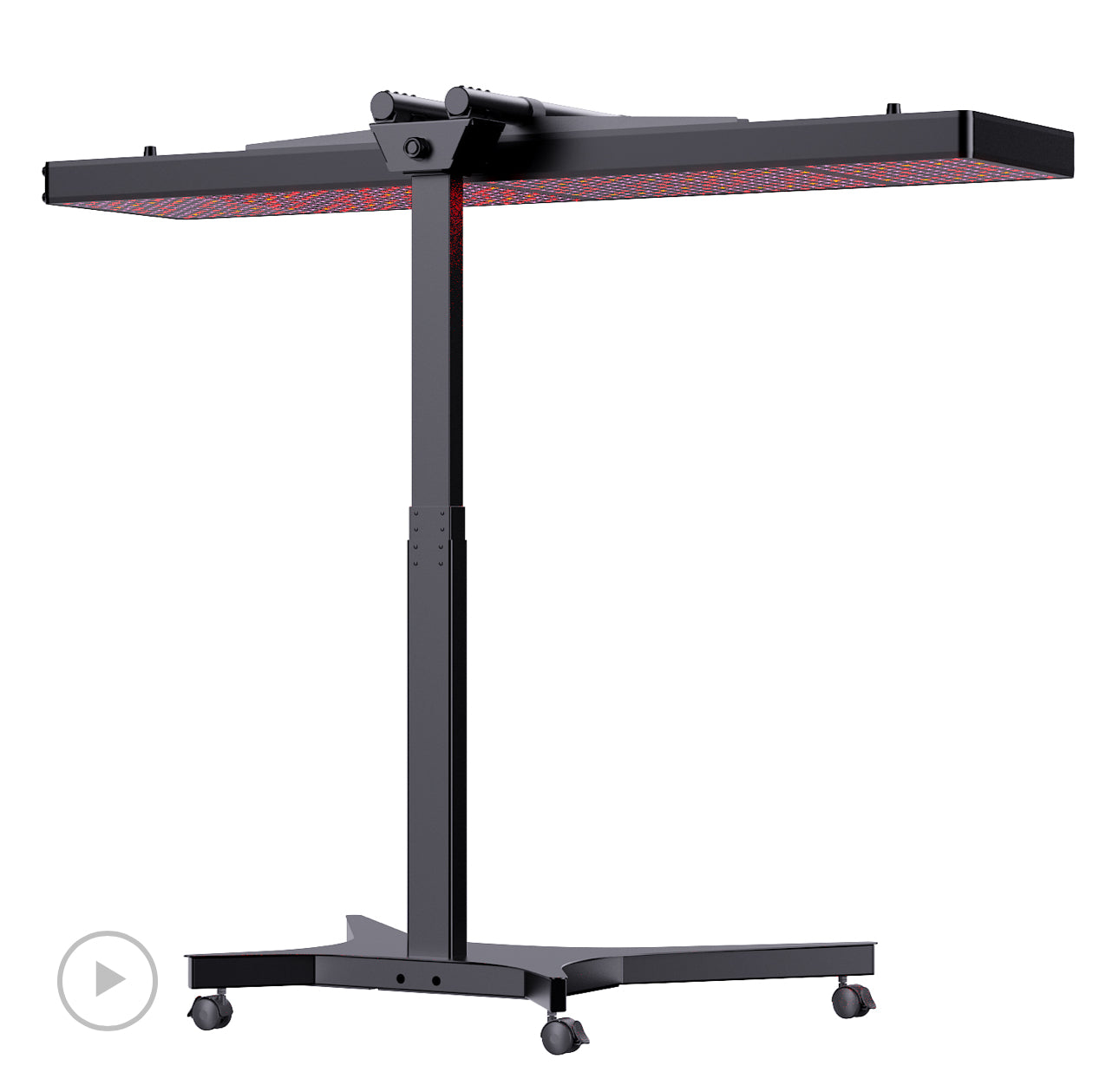 Zack Fitness Red Light Therapy Panel + Adjustable Stand | Full Body Red & NIR Light - Zack Fitness